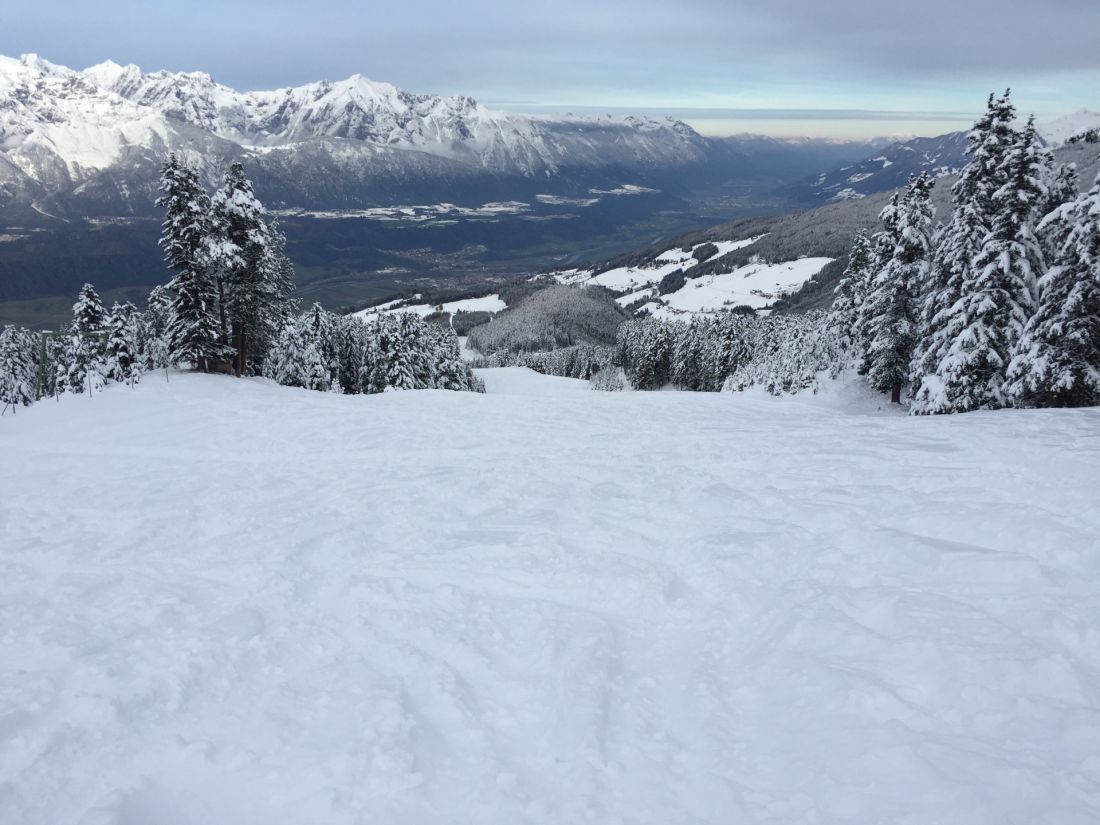 Schnee am Glungezer